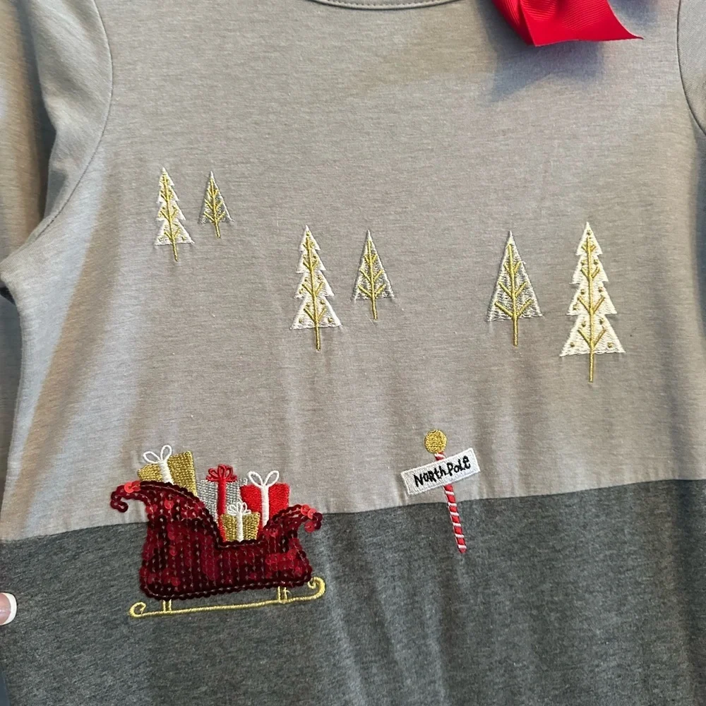 Girls Christmas dress size 14